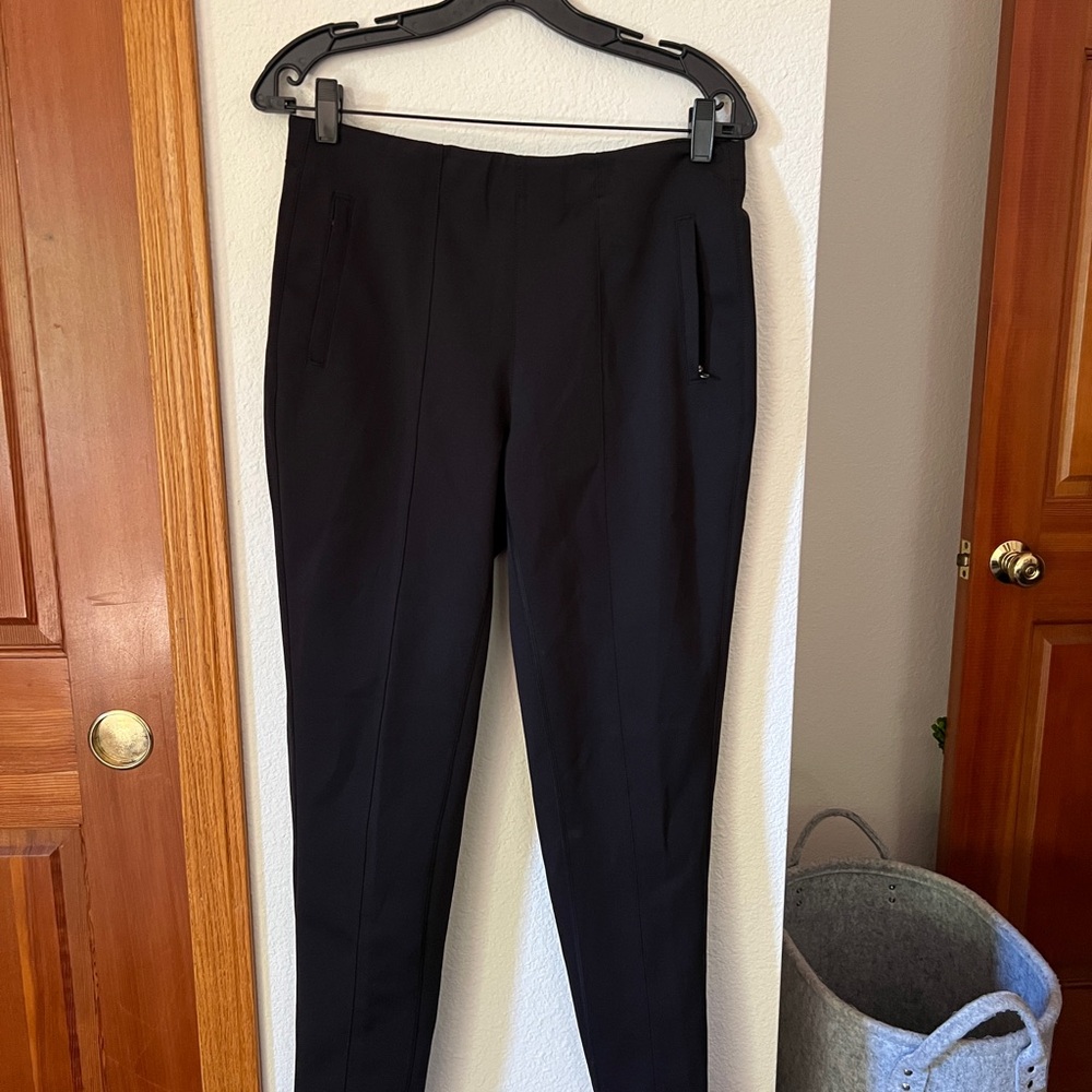Lululemon Black Slim Pants | Women’s Size 8, Zip Pockets, Athleisure
